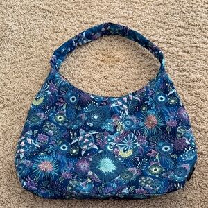 EUC Sakroots Eco-Twill Atlas Sea Life Large Hobo Shoulder Bag
